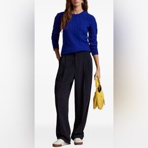 Polo Ralph Lauren cable-knit cashmere sweater, size Medium, NWT